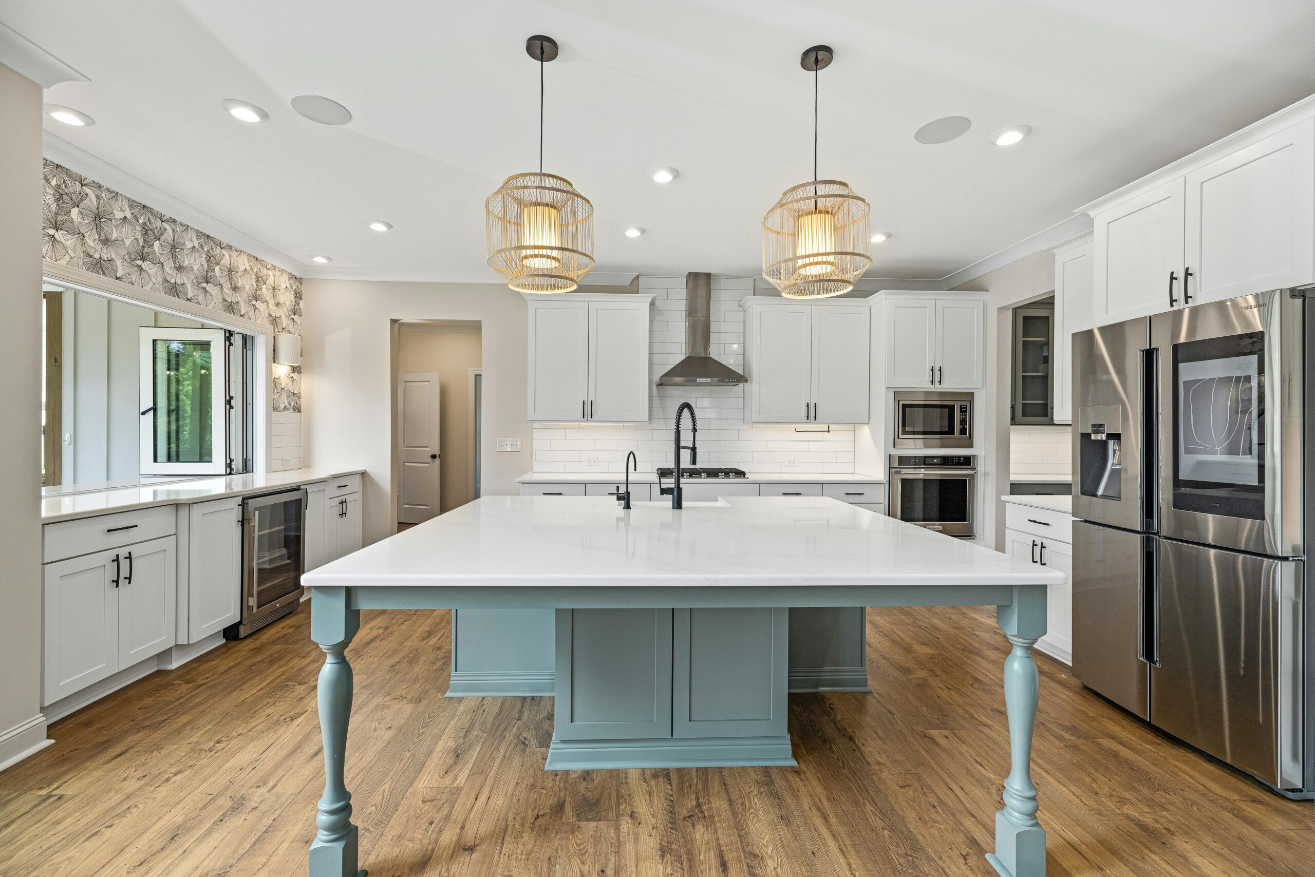 Island Kitchen by Shell Enterprises